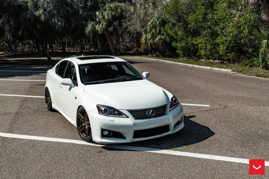  Lexus IS F on Vossen Wheels (HF-1) 2019 года  (фото 13 из 24)